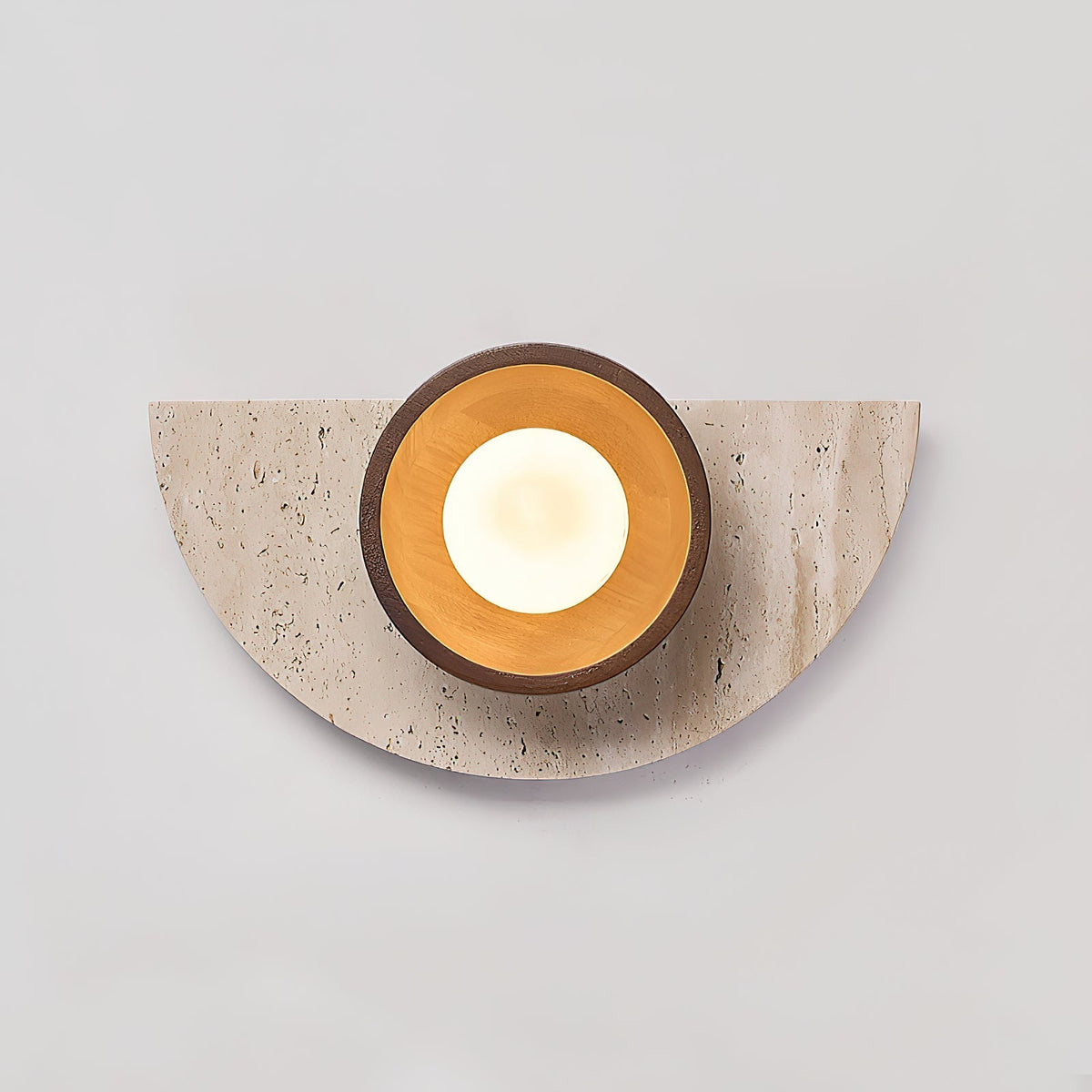 Gildenenora Travertine Wall Light-Moonnatur