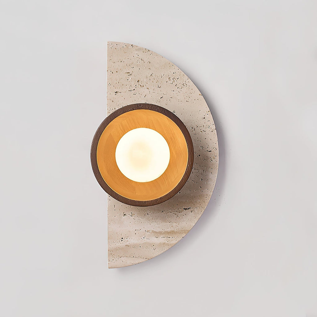 Gildenenora Travertine Wall Light-Moonnatur