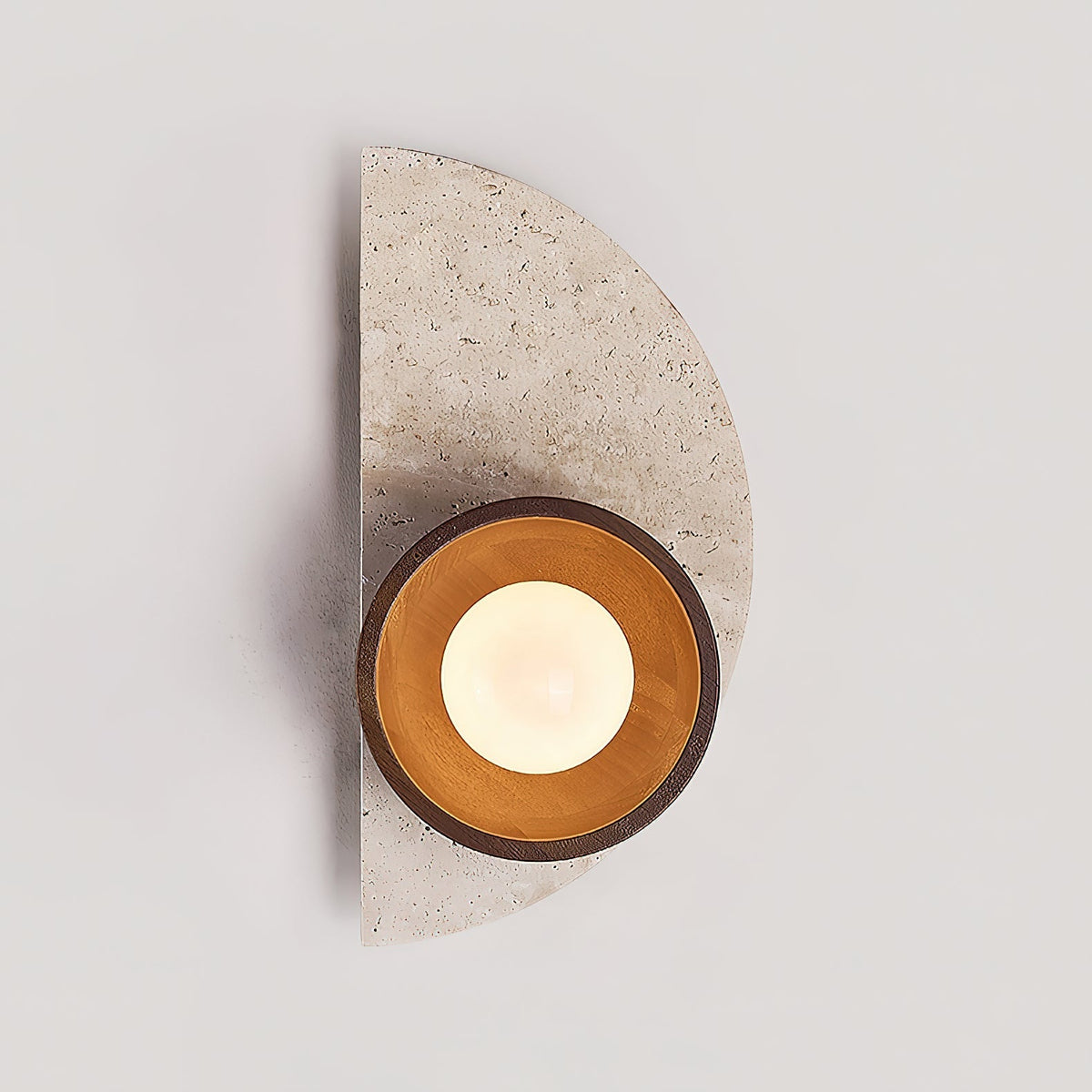 Gildenenora Travertine Wall Light-Moonnatur