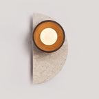 Gildenenora Travertine Wall Light-Moonnatur