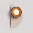 Gildenenora Travertine Wall Light-Moonnatur