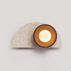 Gildenenora Travertine Wall Light-Moonnatur