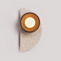 Gildenenora Travertine Wall Light-Moonnatur