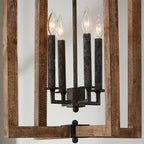 Galdenelyn Wood Pendant Light-Moonnatur
