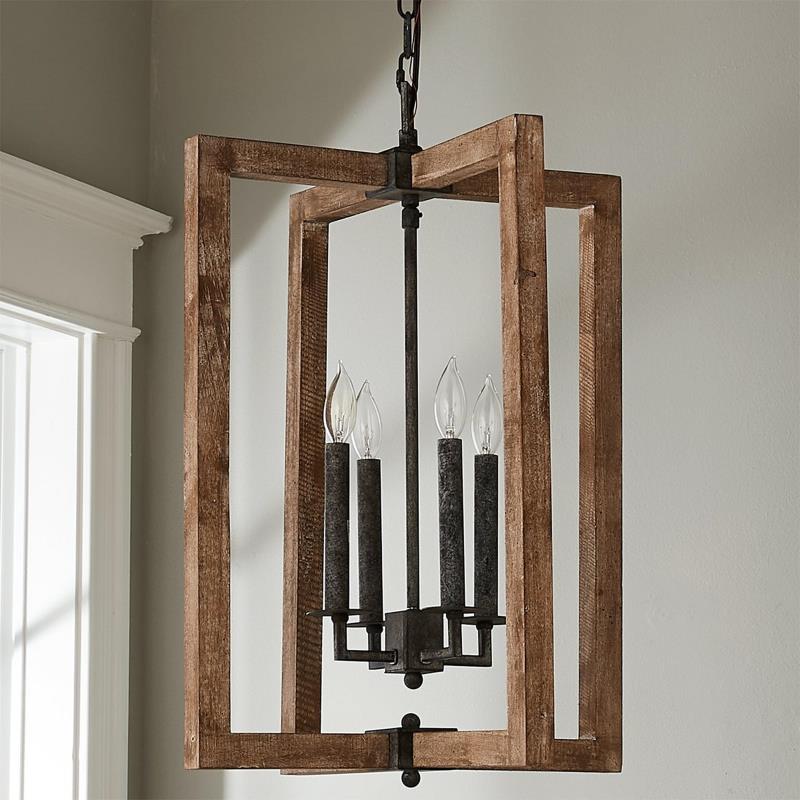 Galdenelyn Wood Pendant Light-Moonnatur