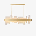 Helrenora Brass Chandelier-Moonnatur