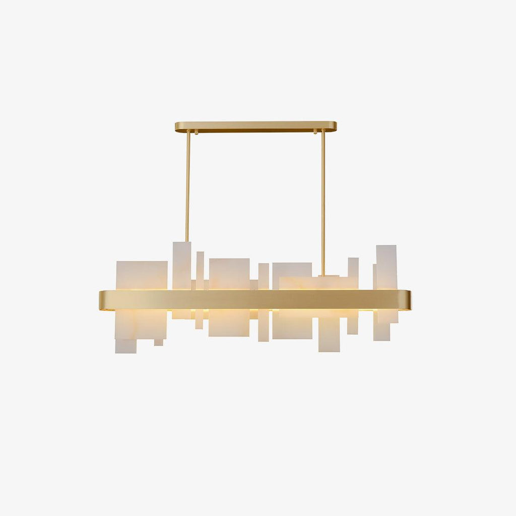 Helrenora Brass Chandelier-Moonnatur