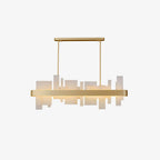 Helrenora Brass Chandelier-Moonnatur