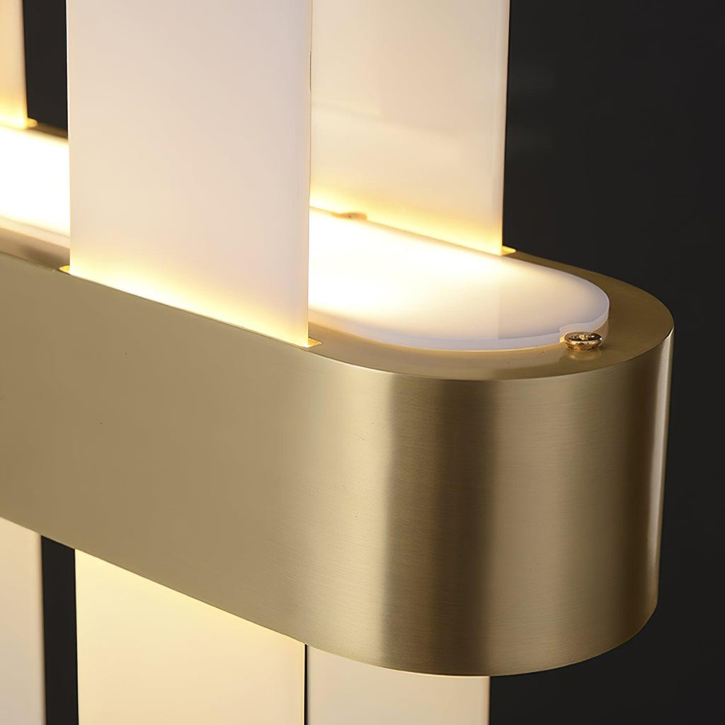 Helrenora Brass Chandelier-Moonnatur