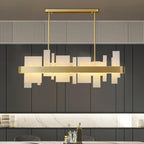 Helrenora Brass Chandelier-Moonnatur