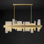 Helrenora Brass Chandelier-Moonnatur