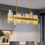 Helrenora Brass Chandelier-Moonnatur