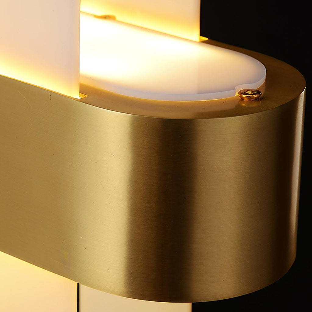 Helrenora Brass Chandelier-Moonnatur