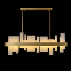 Helrenora Brass Chandelier-Moonnatur