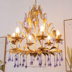 Fadrisse Glass Chandelier-Moonnatur
