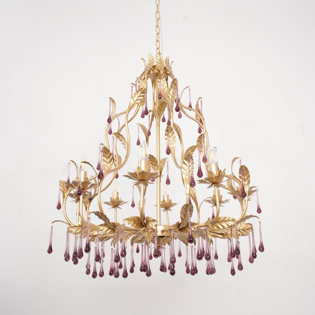 Fadrisse Glass Chandelier-Moonnatur