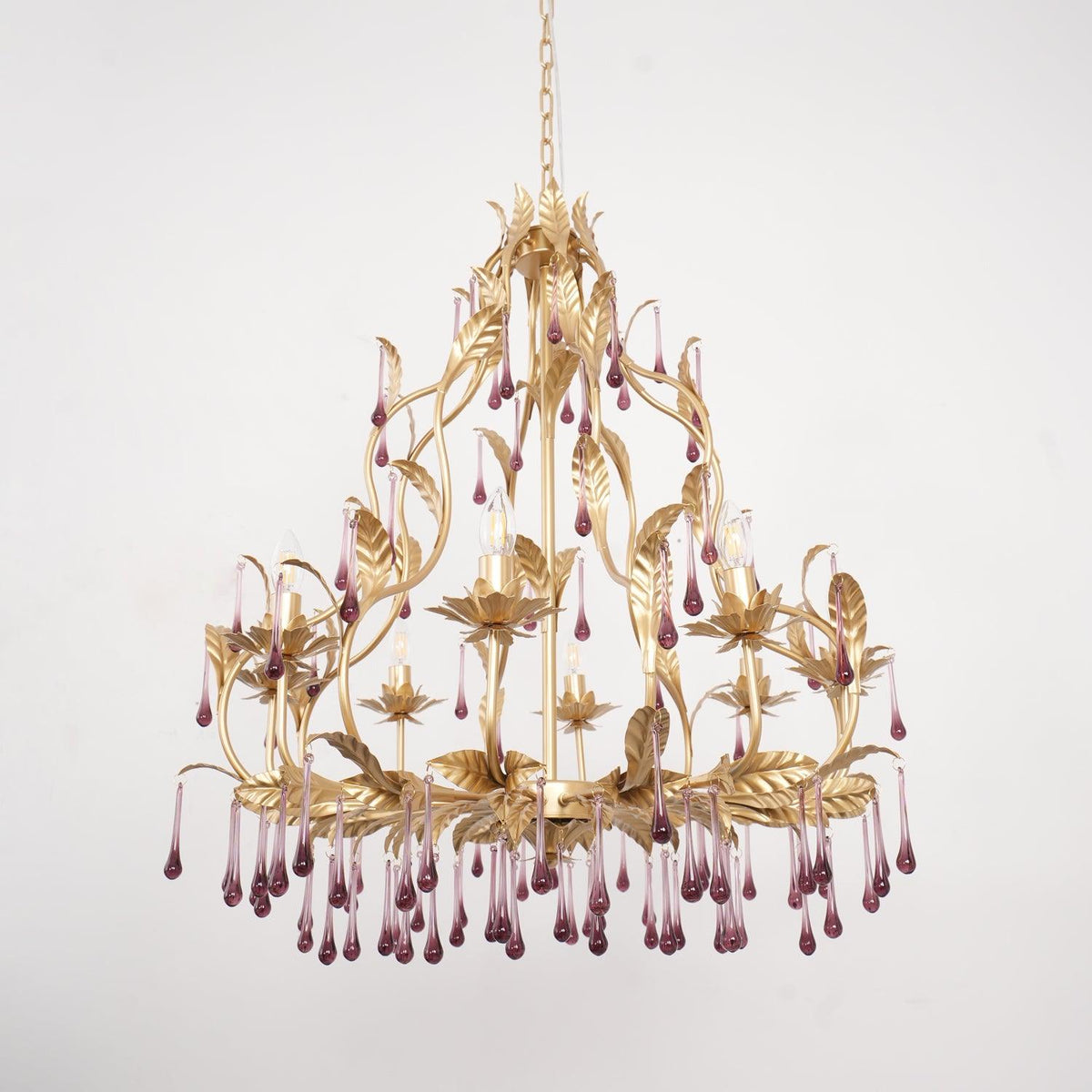 Fadrisse Glass Chandelier-Moonnatur