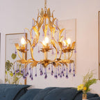 Fadrisse Glass Chandelier-Moonnatur