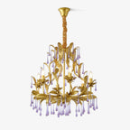 Fadrisse Glass Chandelier-Moonnatur