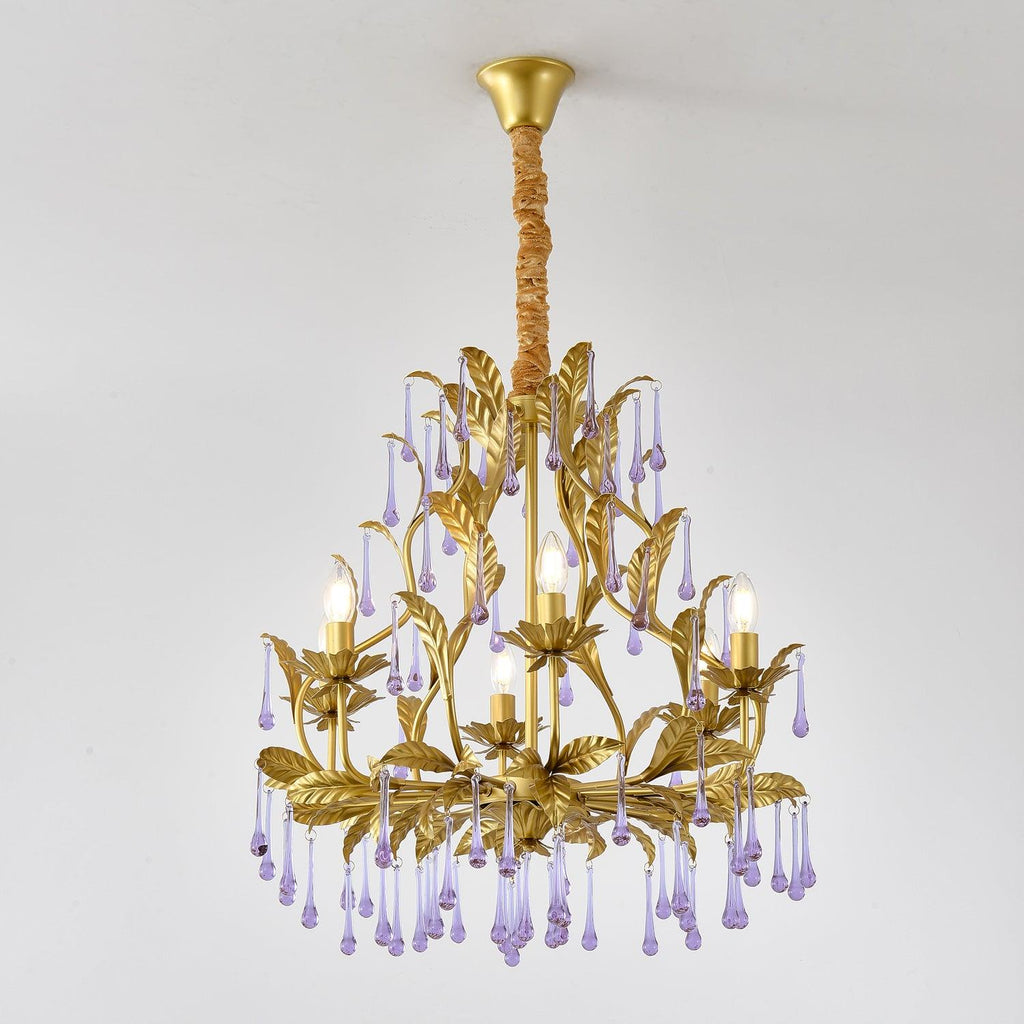 Fadrisse Glass Chandelier-Moonnatur