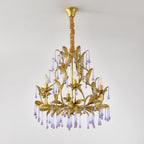Fadrisse Glass Chandelier-Moonnatur