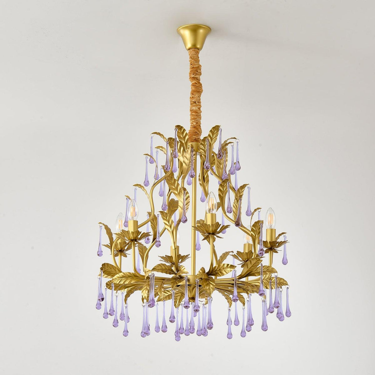 Fadrisse Glass Chandelier-Moonnatur