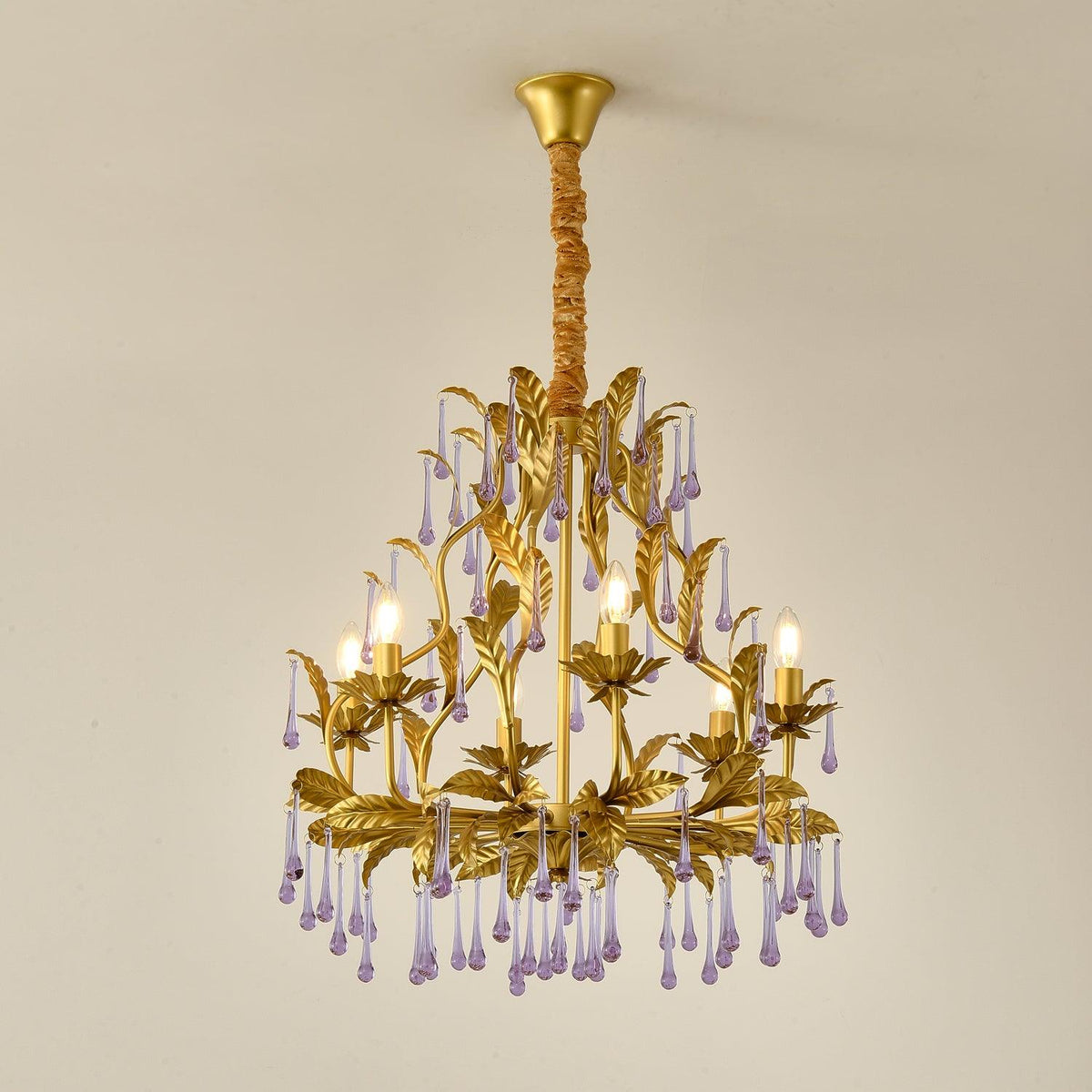 Fadrisse Glass Chandelier-Moonnatur
