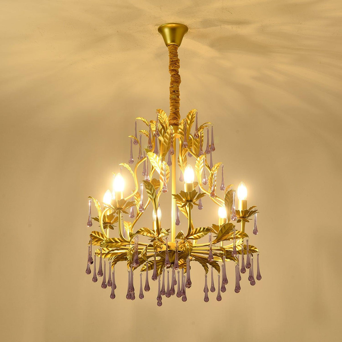 Fadrisse Glass Chandelier-Moonnatur