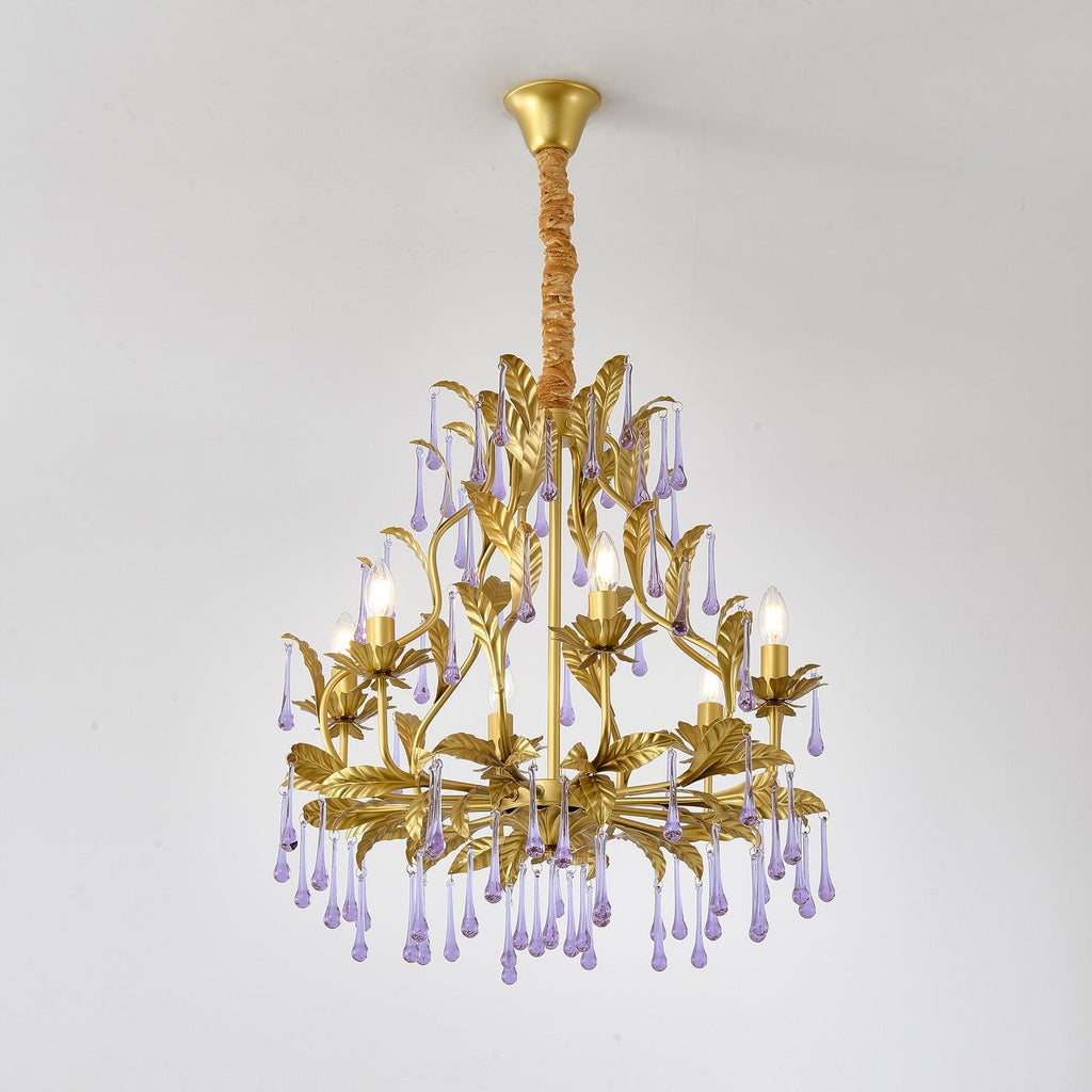 Fadrisse Glass Chandelier-Moonnatur