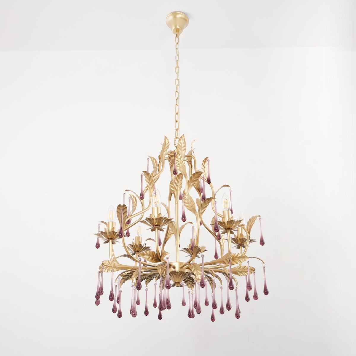 Fadrisse Glass Chandelier-Moonnatur