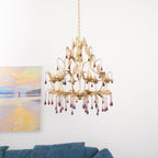 Fadrisse Glass Chandelier-Moonnatur
