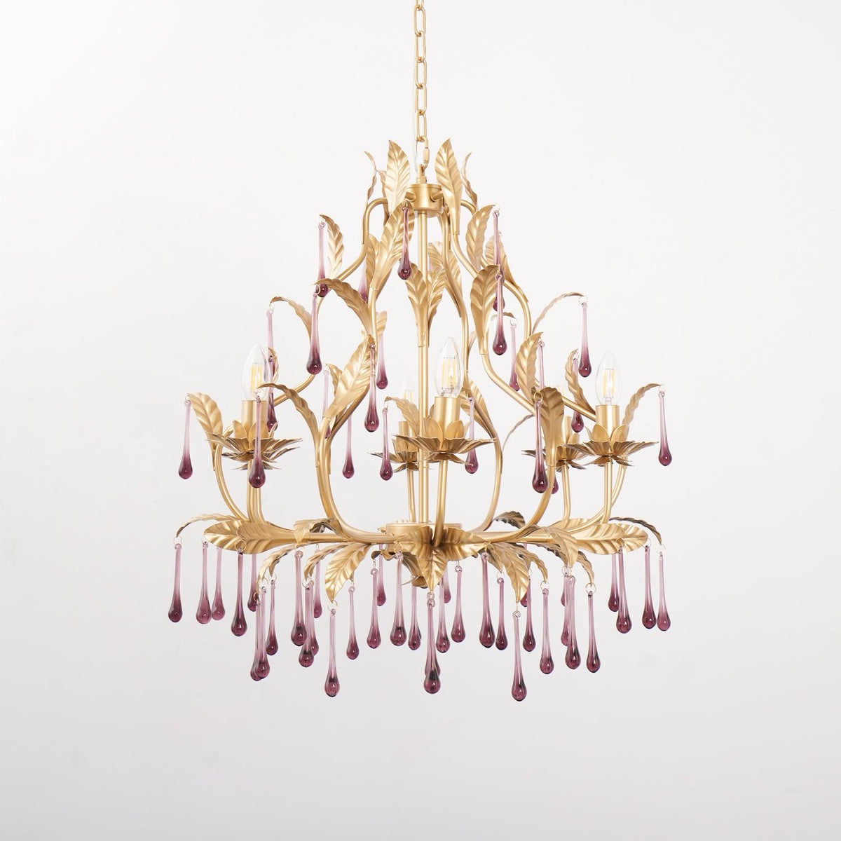 Fadrisse Glass Chandelier-Moonnatur