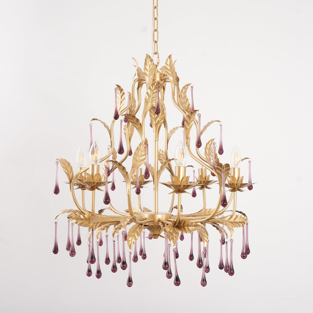 Fadrisse Glass Chandelier-Moonnatur