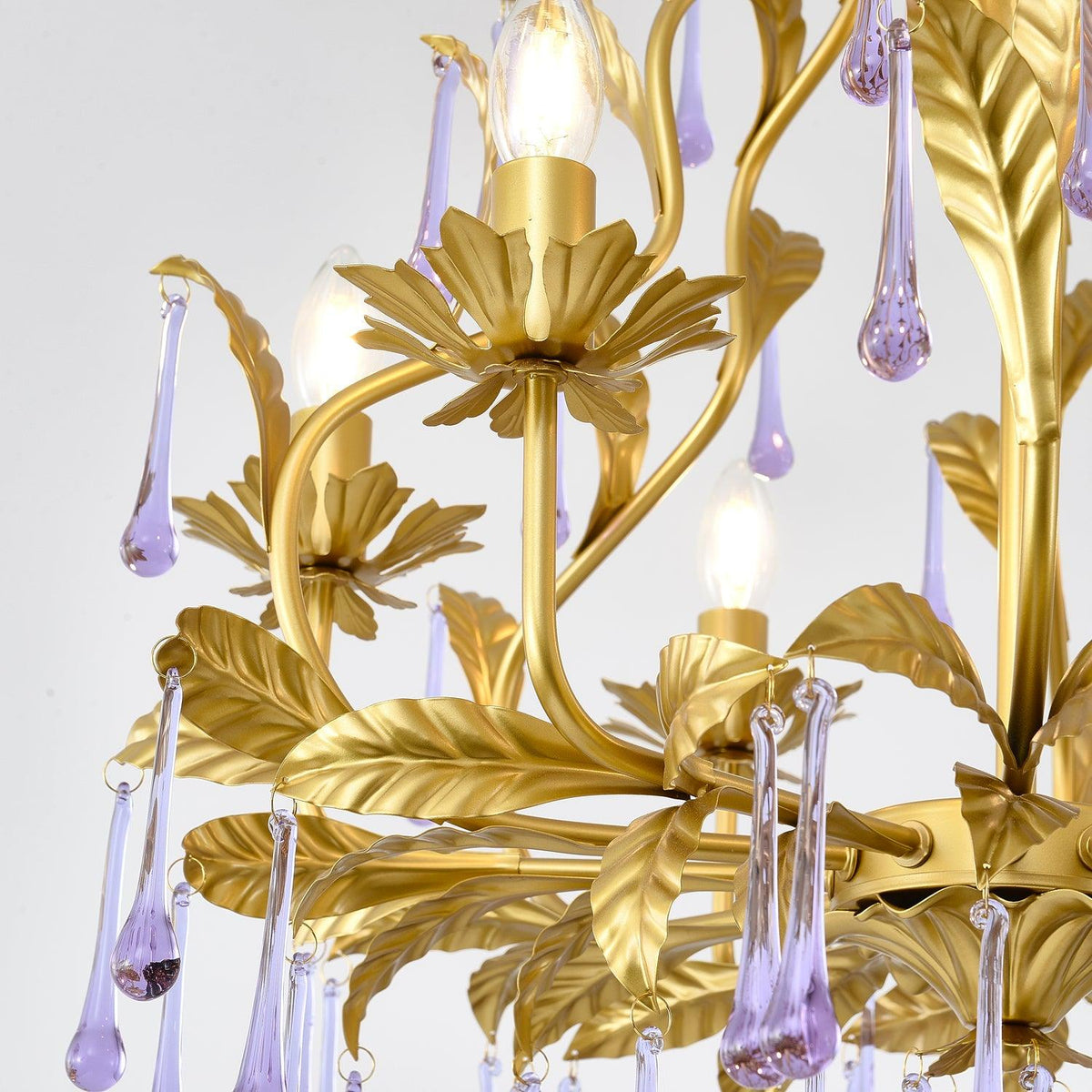Fadrisse Glass Chandelier-Moonnatur