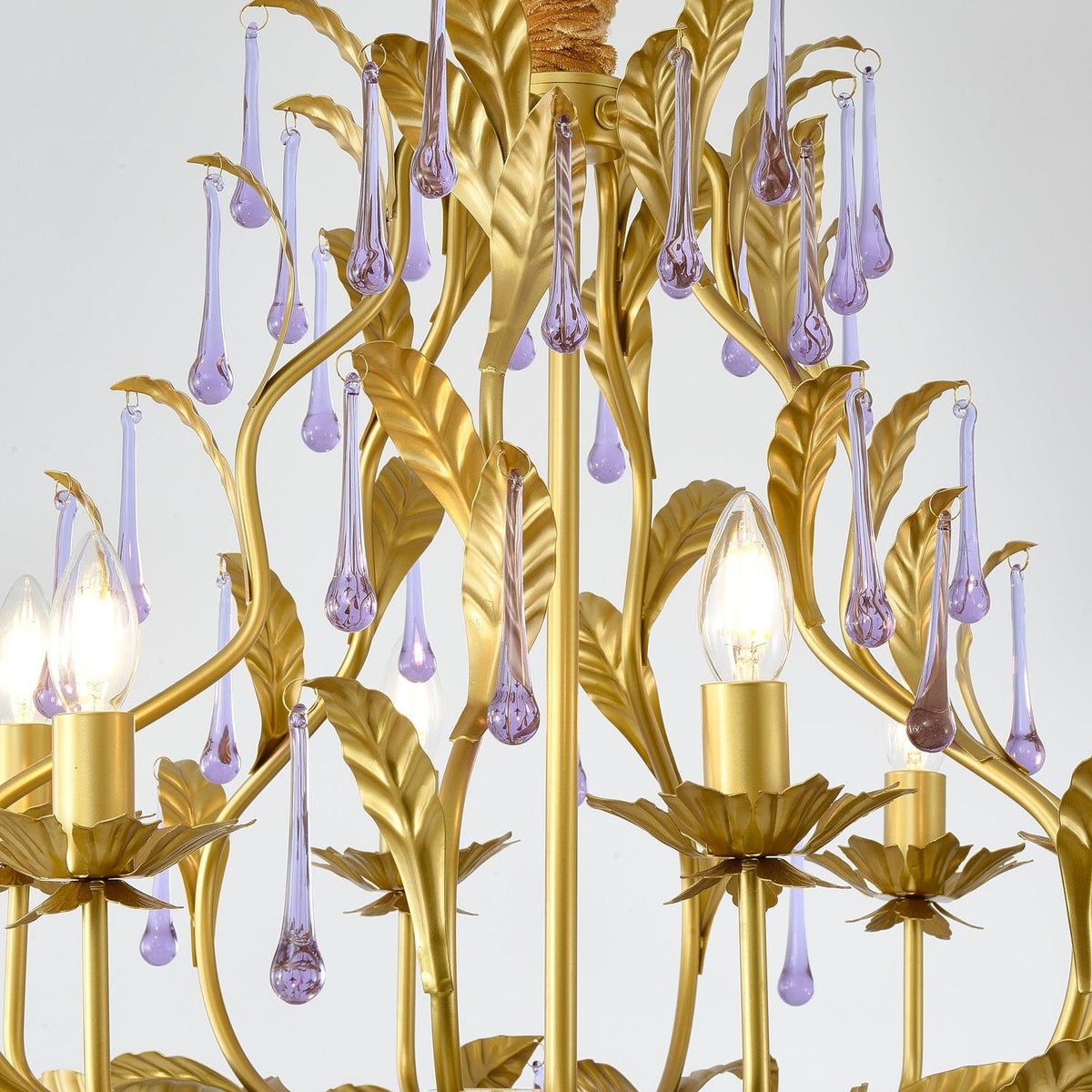 Fadrisse Glass Chandelier-Moonnatur