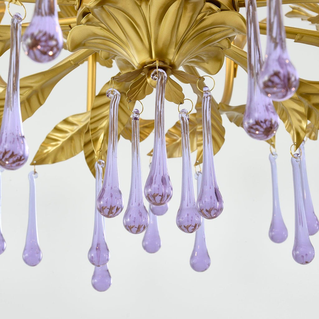 Fadrisse Glass Chandelier-Moonnatur