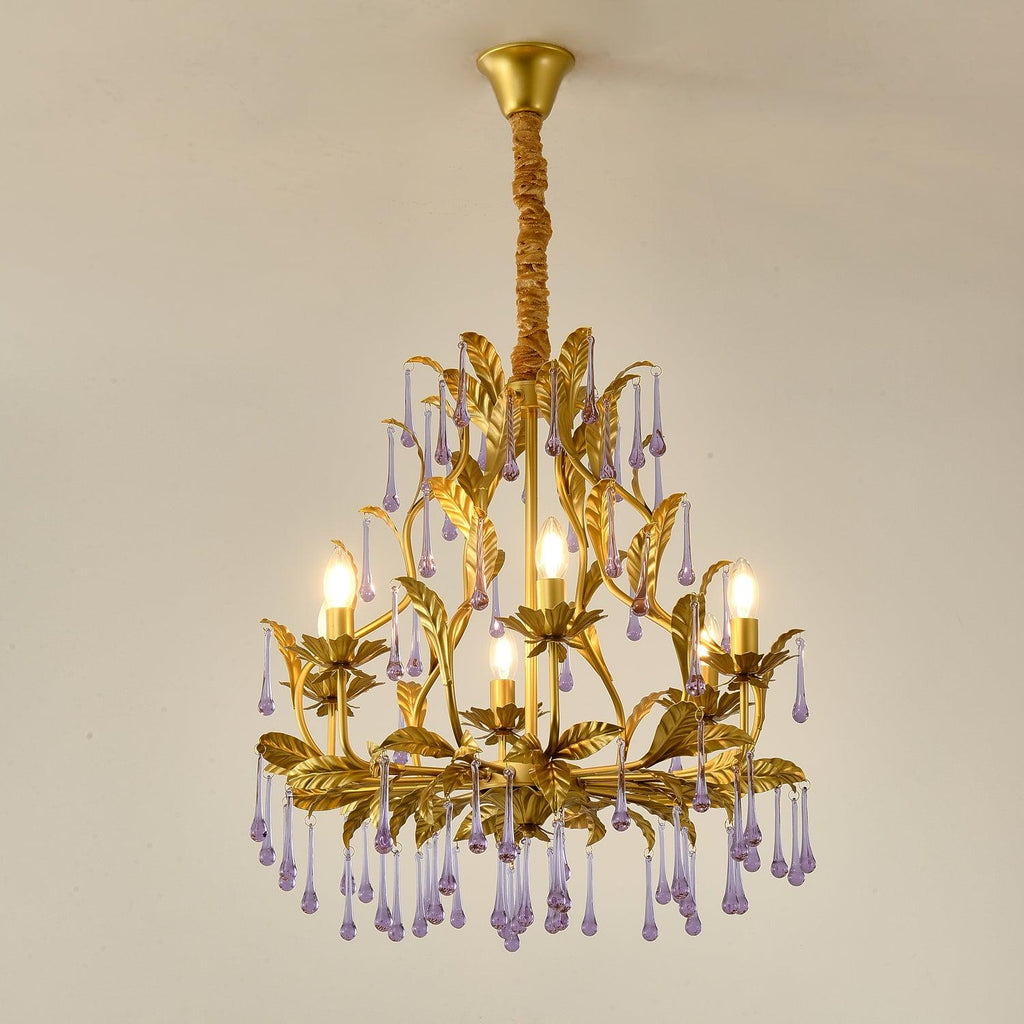 Fadrisse Glass Chandelier-Moonnatur