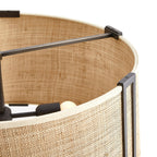 Finvereris Grasscloth Chandelier-Moonnatur
