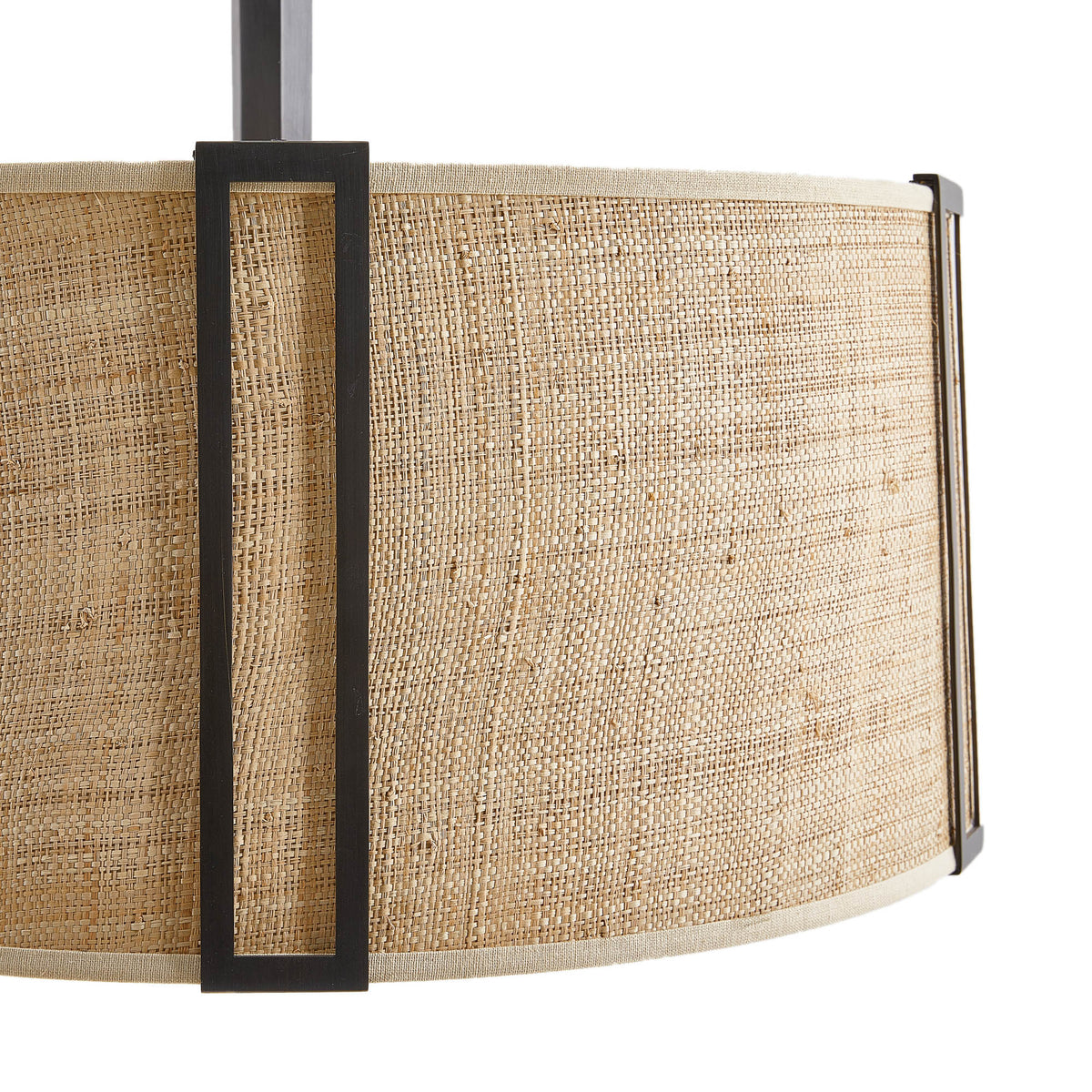 Finvereris Grasscloth Chandelier-Moonnatur