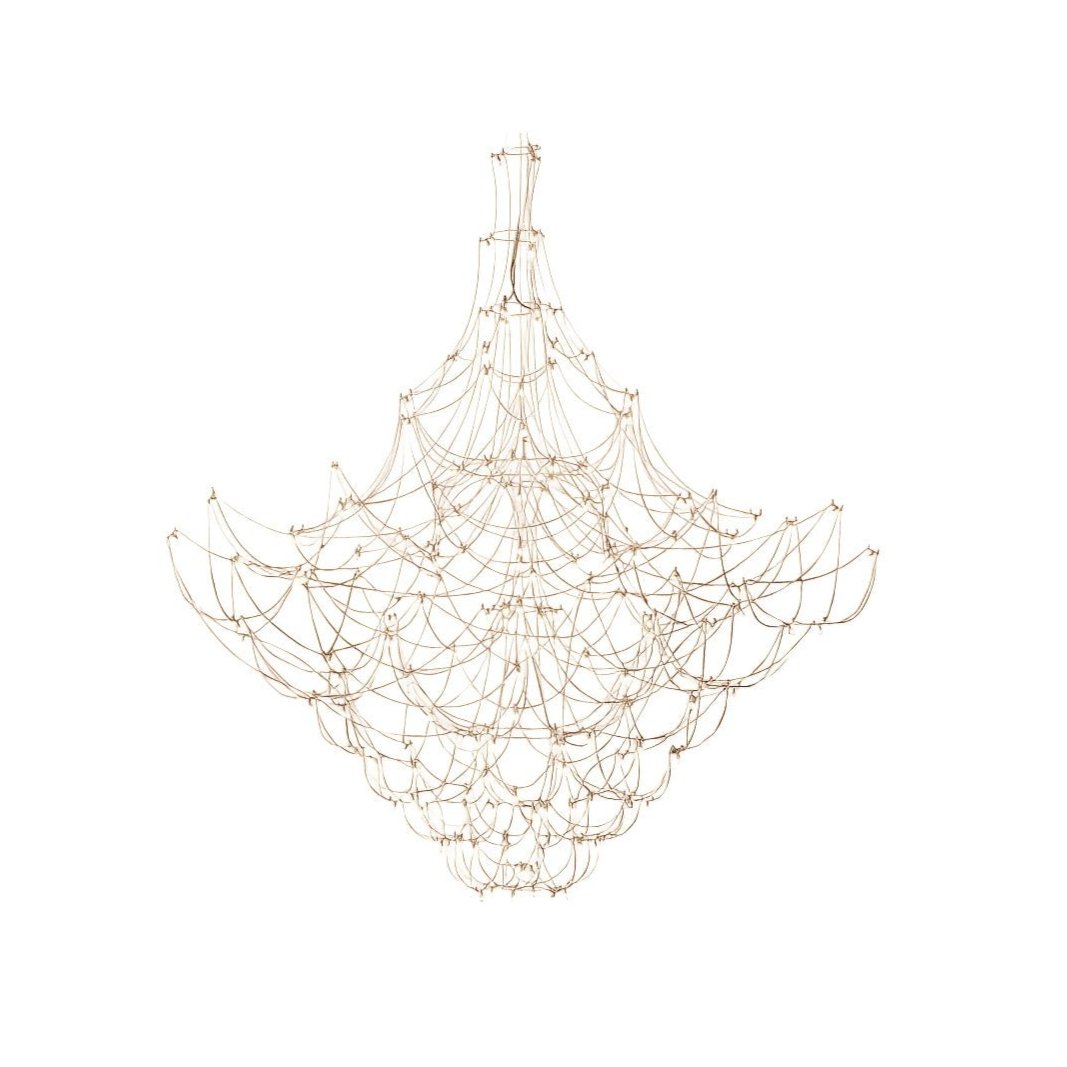 Adairenna Stainless Steel Chandelier-Moonnatur