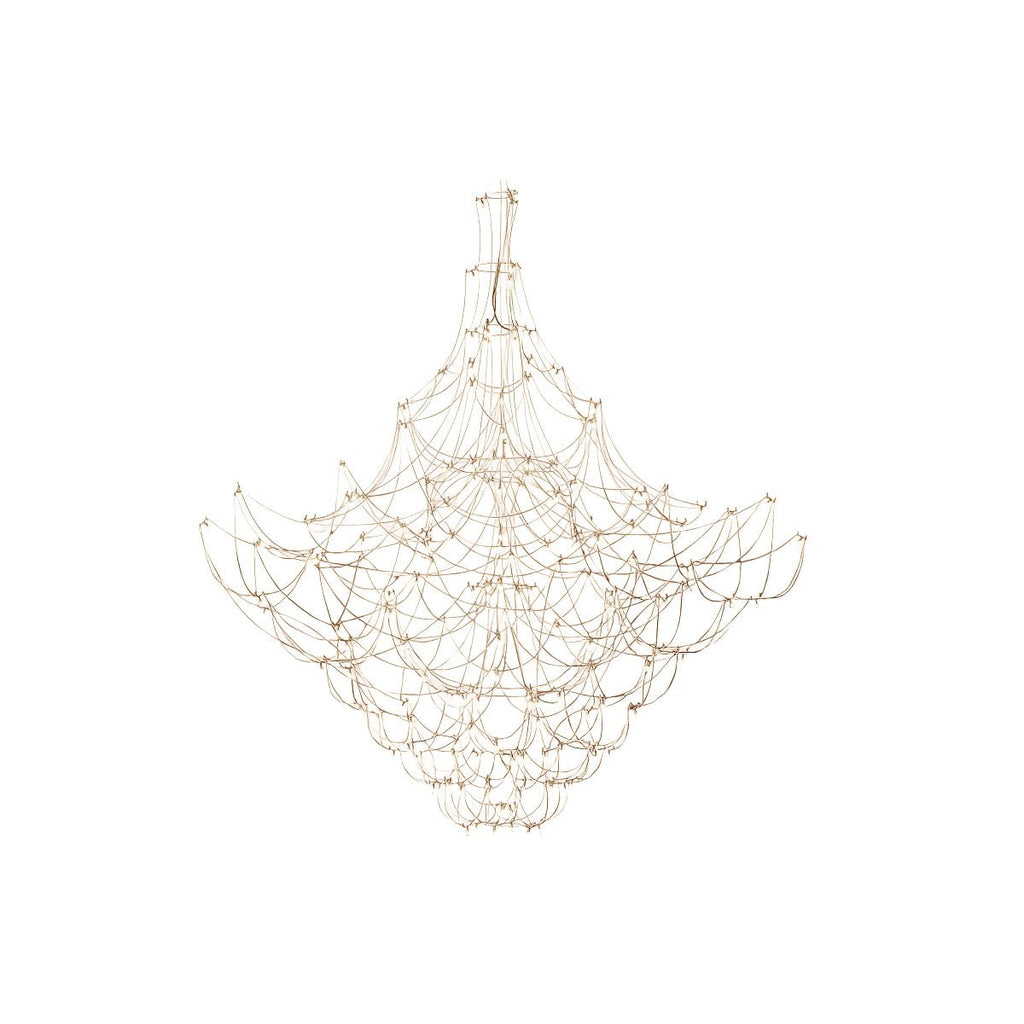 Adairenna Stainless Steel Chandelier-Moonnatur