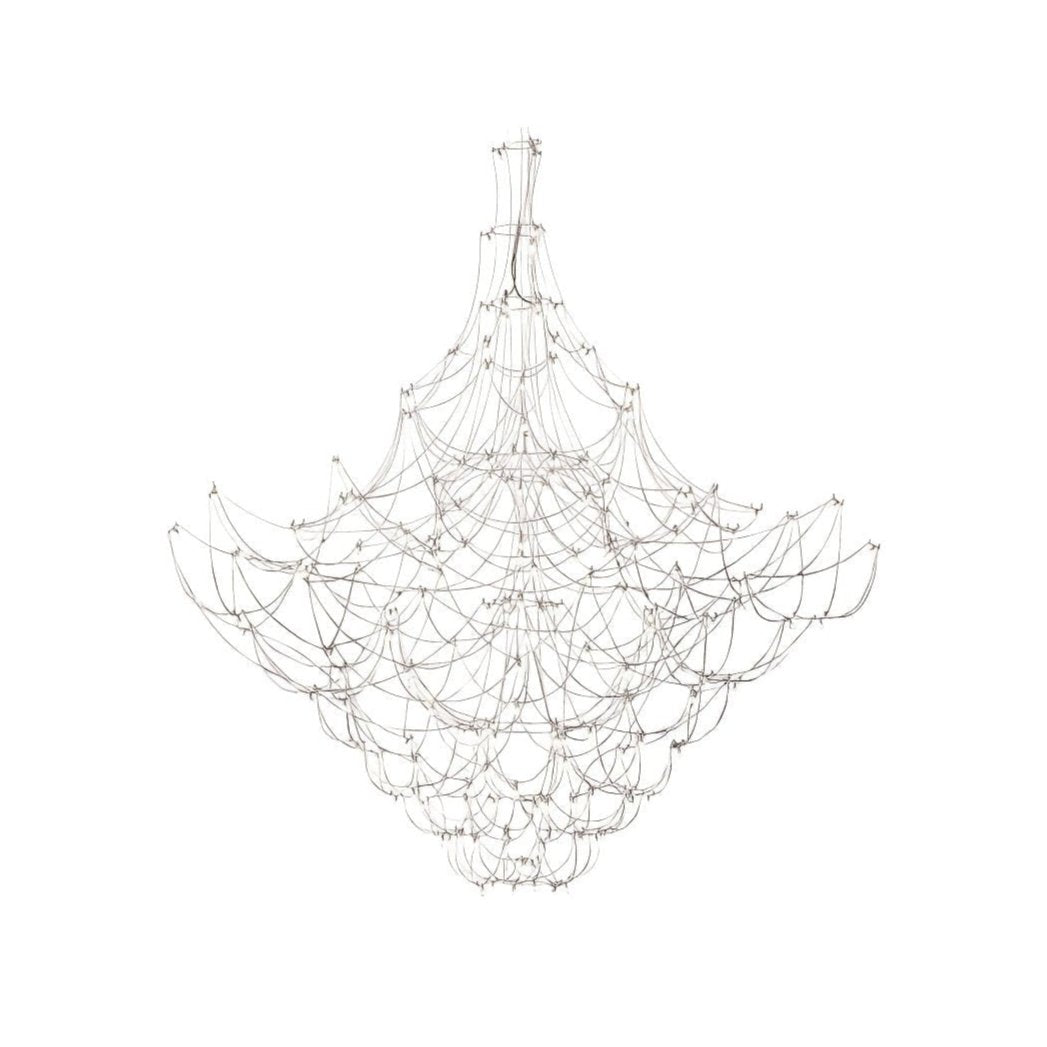 Adairenna Stainless Steel Chandelier-Moonnatur