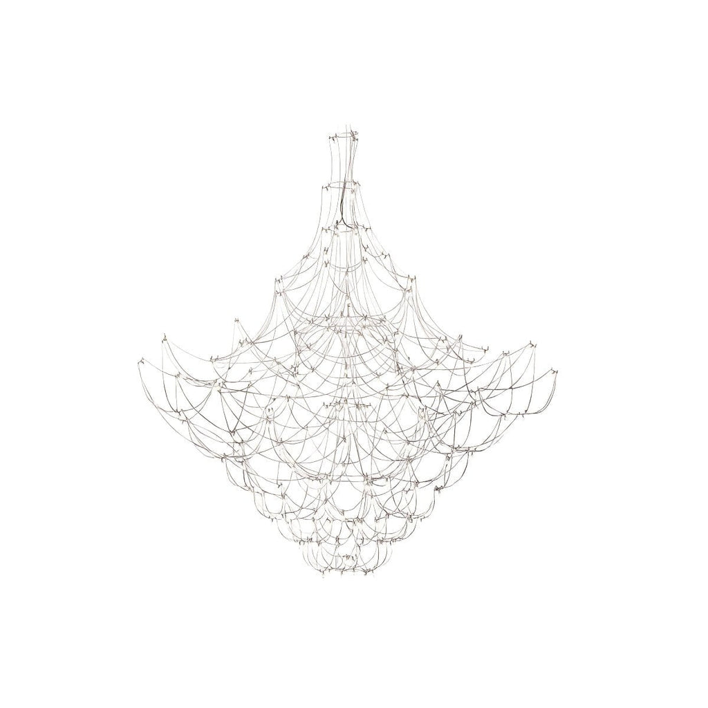 Adairenna Stainless Steel Chandelier-Moonnatur