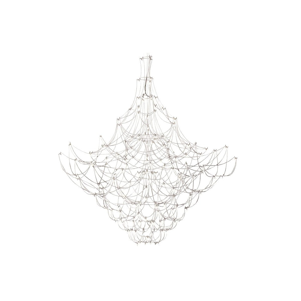 Adairenna Stainless Steel Chandelier-Moonnatur