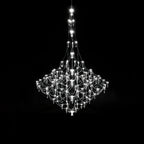 Adairenna Stainless Steel Chandelier-Moonnatur