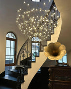 Adairenna Stainless Steel Chandelier-Moonnatur