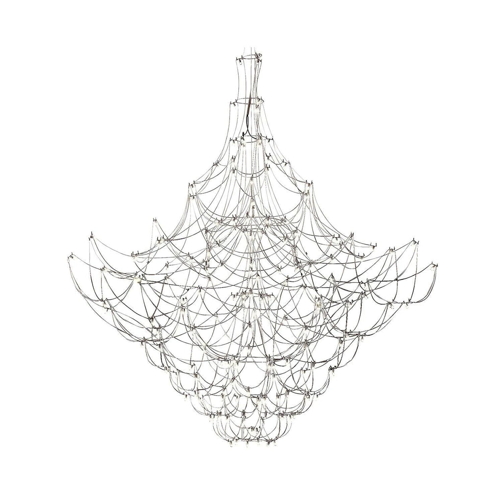 Adairenna Stainless Steel Chandelier-Moonnatur