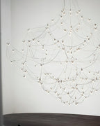 Adairenna Stainless Steel Chandelier-Moonnatur