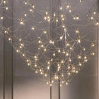 Adairenna Stainless Steel Chandelier-Moonnatur