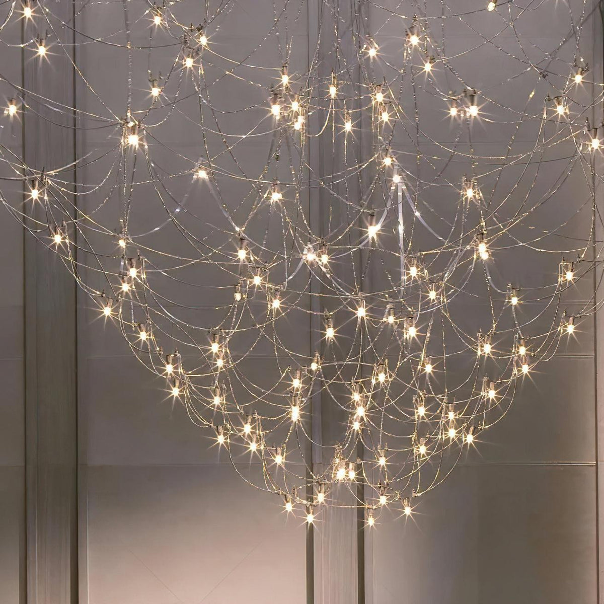 Adairenna Stainless Steel Chandelier-Moonnatur